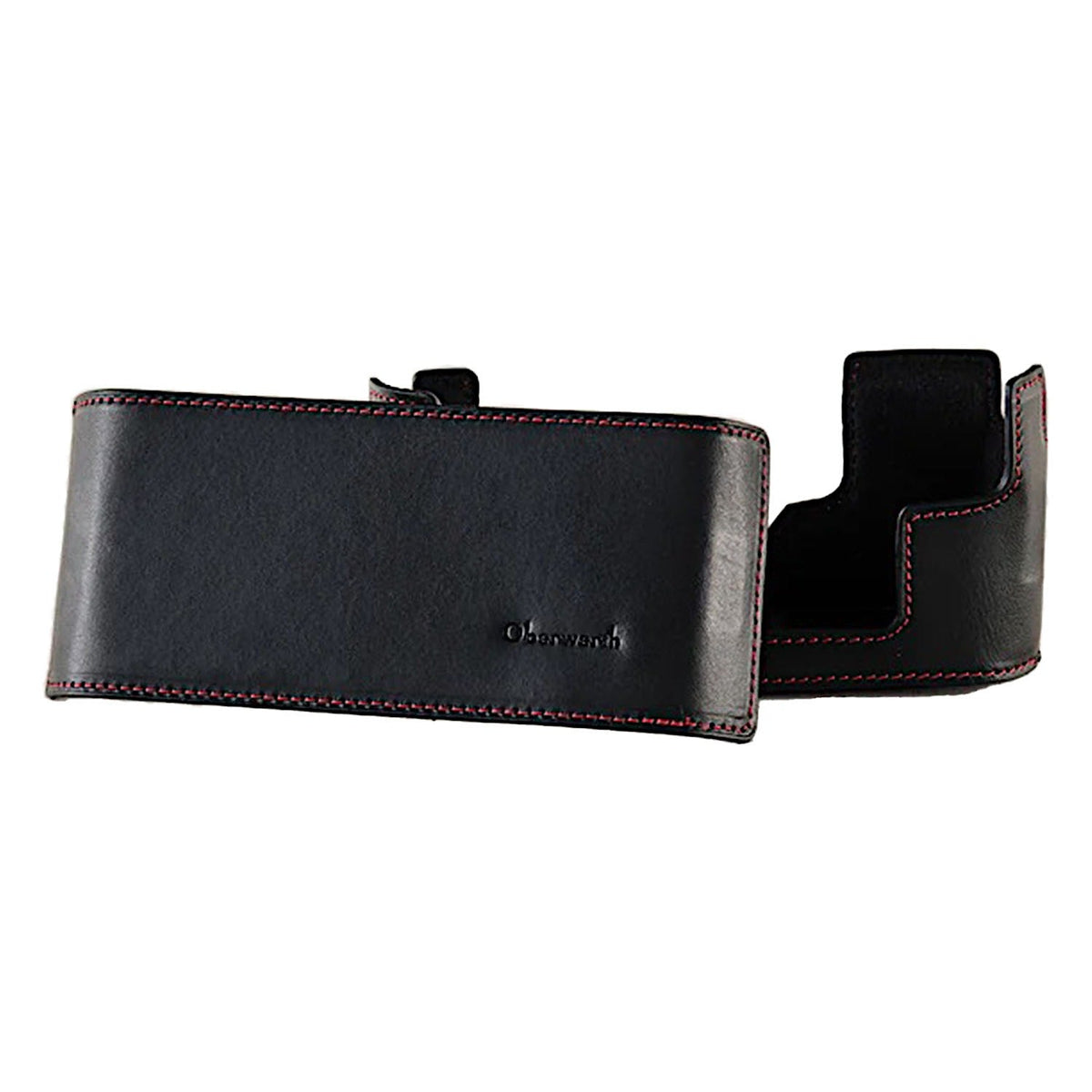 Oberwerth Classic Half-Case for M11 - Black / Red