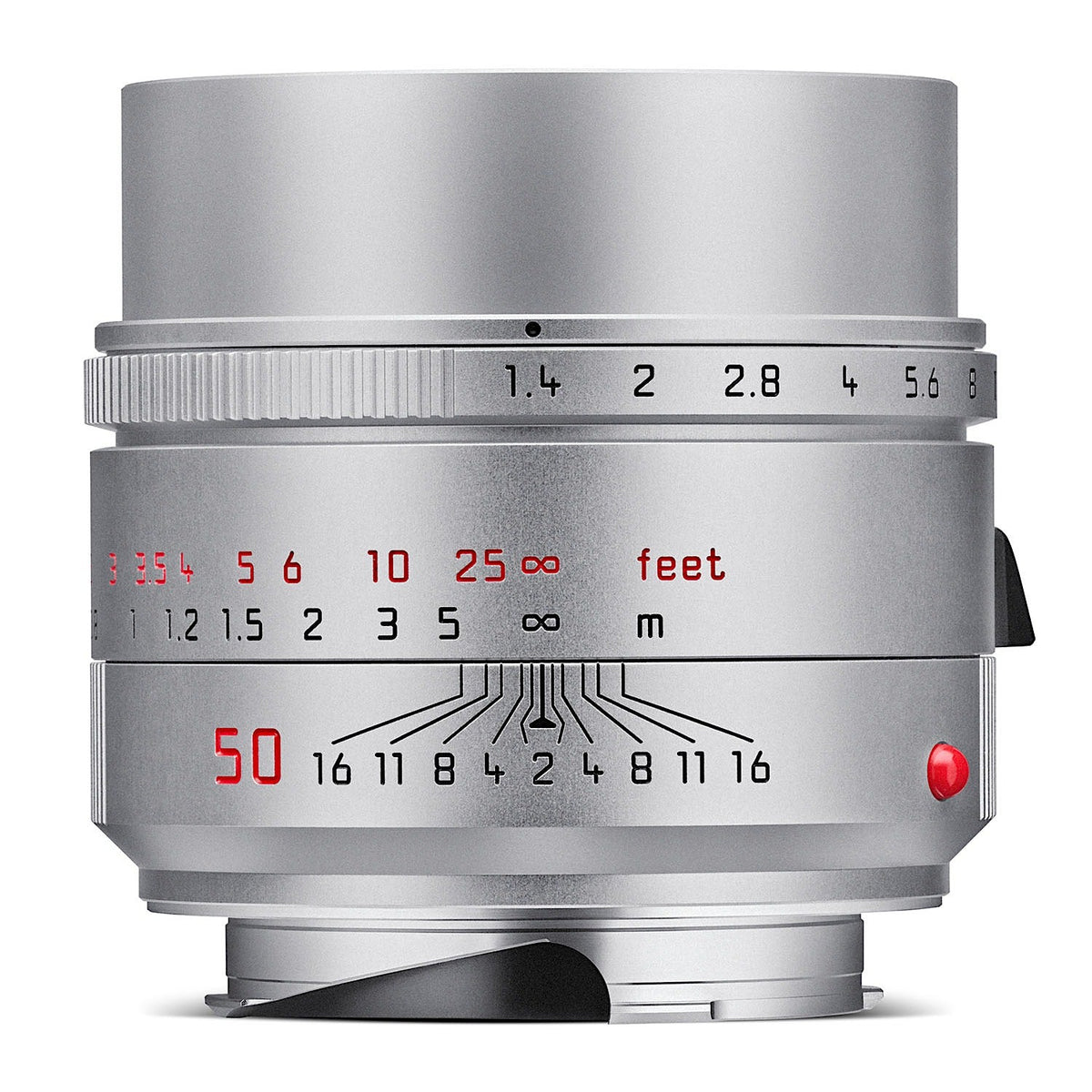 Leica M 50mm f1.4 Summilux Asph II - Silver