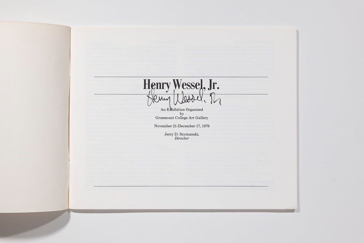 Henry Wessel Jr. - Grossmont College Catalog
