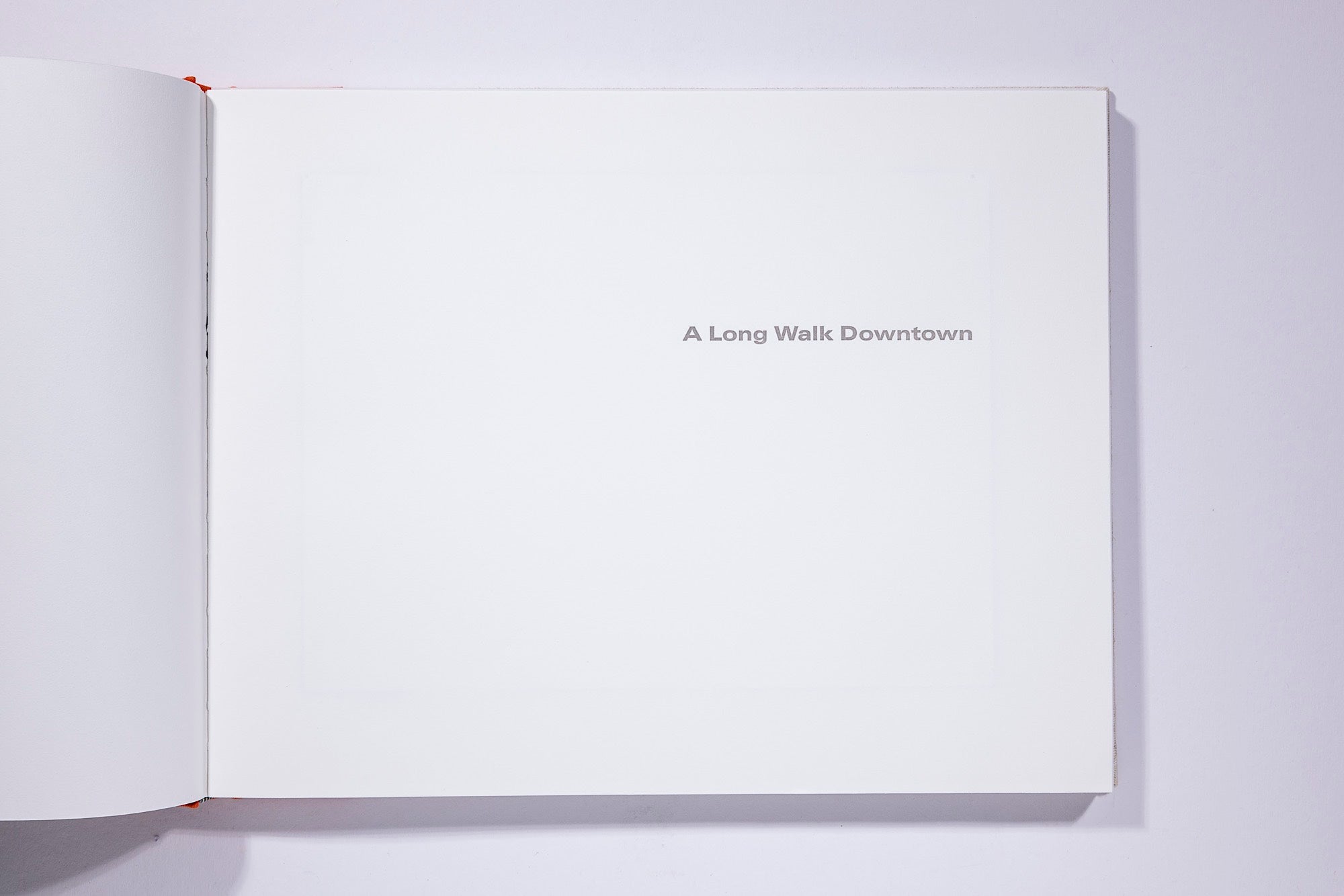 William Reagh: A Long Walk Downtown