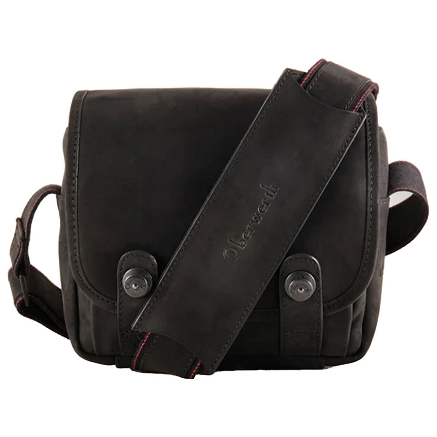 Oberwerth Q Bag, Hydro - Black w/ Red Stitching