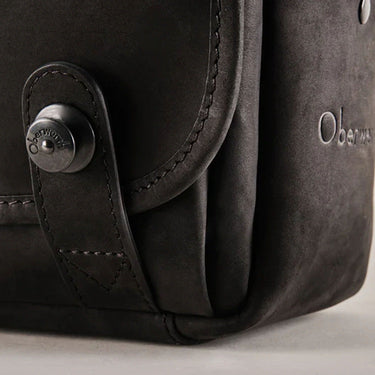 Oberwerth Q Bag, Hydro - Black w/ Red Stitching