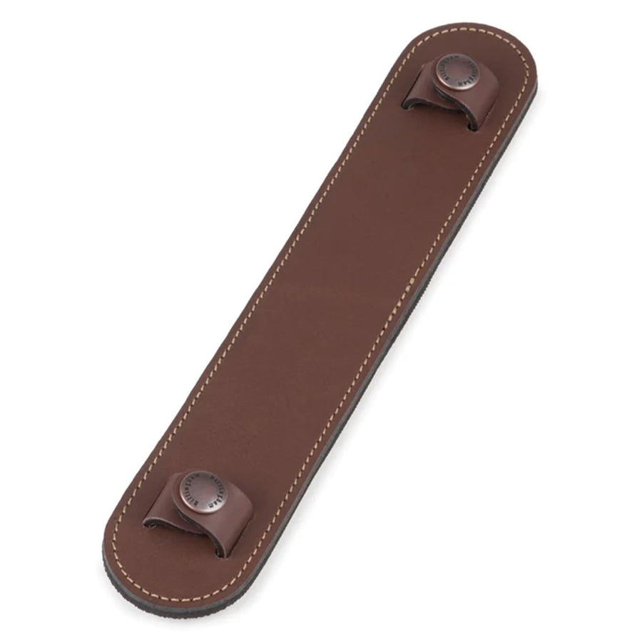 Billingham SP10 Shoulder Pad - Chocolate Leather / Antique Studs