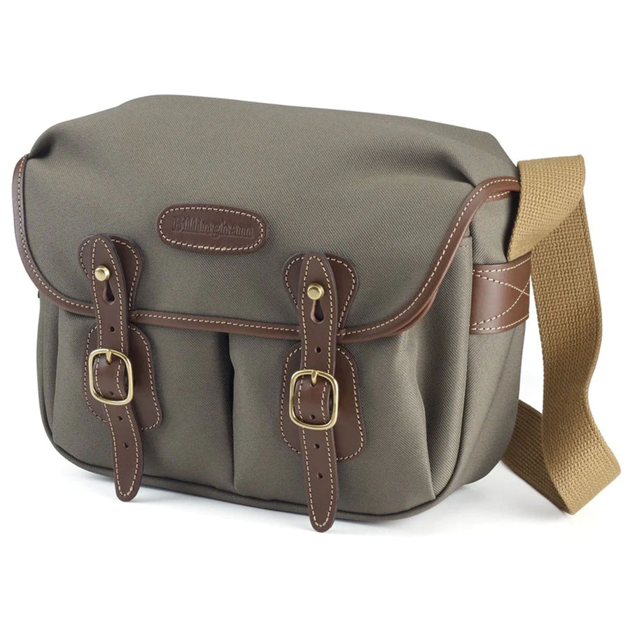 Billingham Hadley Small Sage Fibrenyte / Chocolate Leather