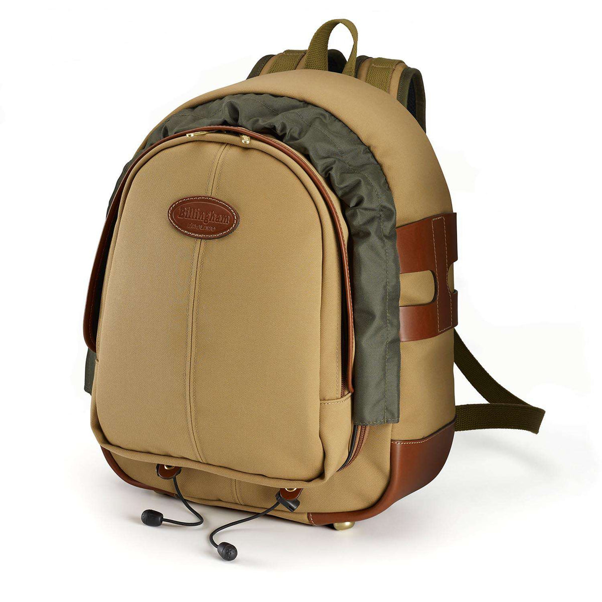 Billingham Rucksack 25 Khaki Canvas / Tan Leather