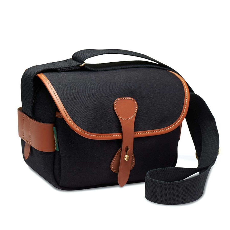 Billingham S2 Black Canvas / Tan Leather