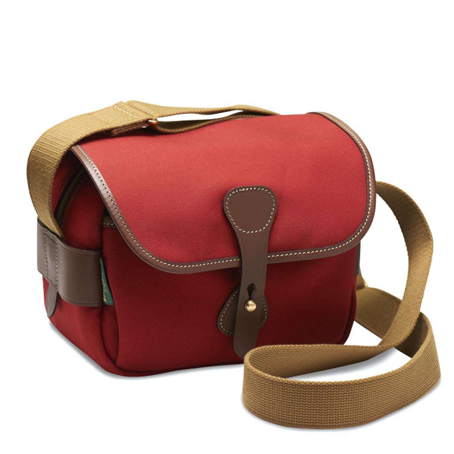 Billingham S2 Burgundy Canvas / Chocolate Leather