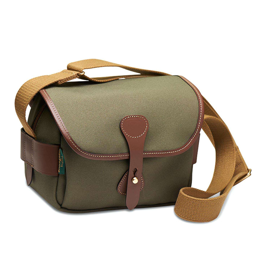 Billingham S2 Sage Fibrenyte / Chocolate Leather