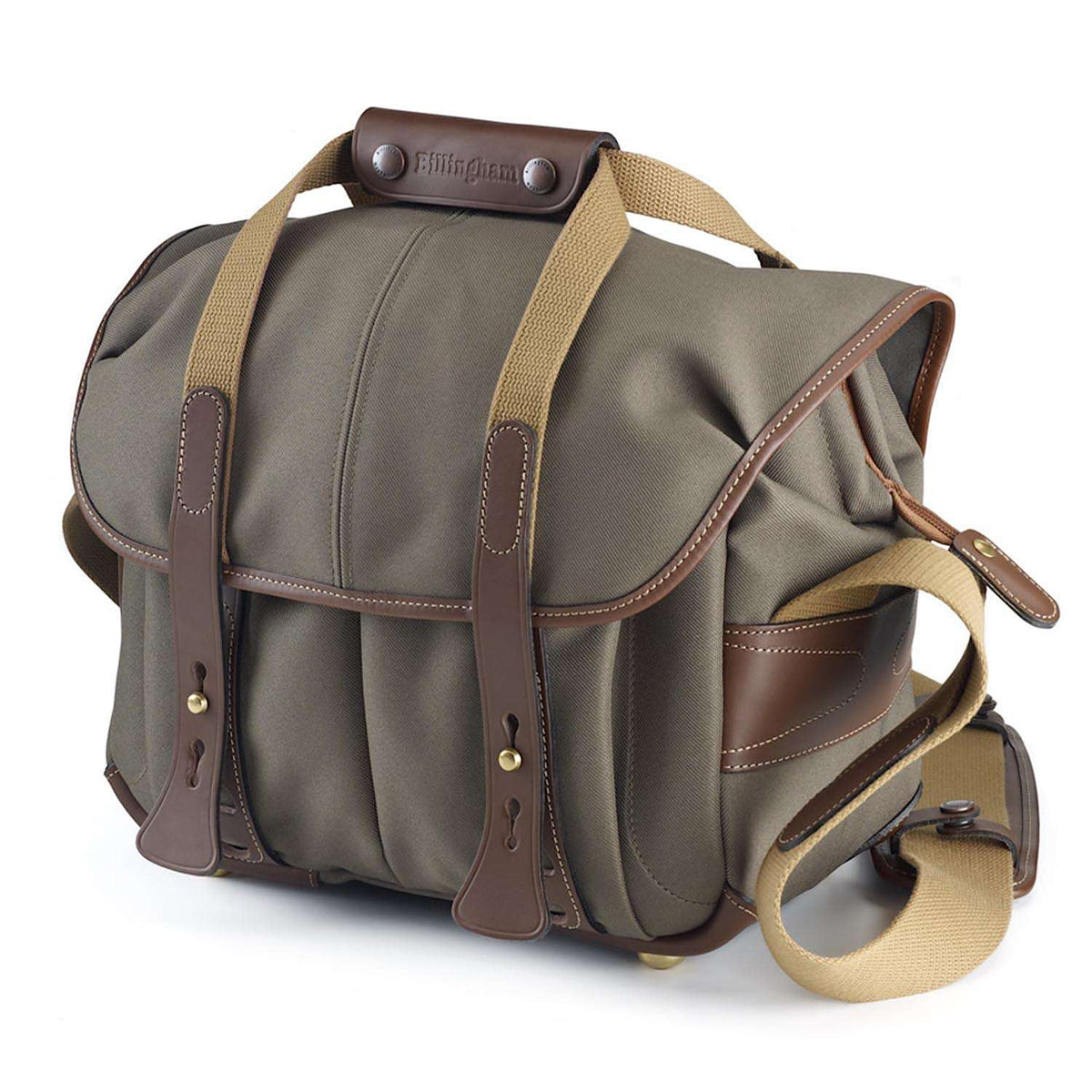 Billingham 207 Sage Fibrenyte / Chocolate Leather