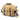 Billingham 307 Camera Bag - Khaki Fibrenyte / Chocolate Leather