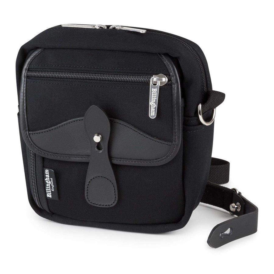 Billingham Pola Stowaway - Black Canvas / Black Leather