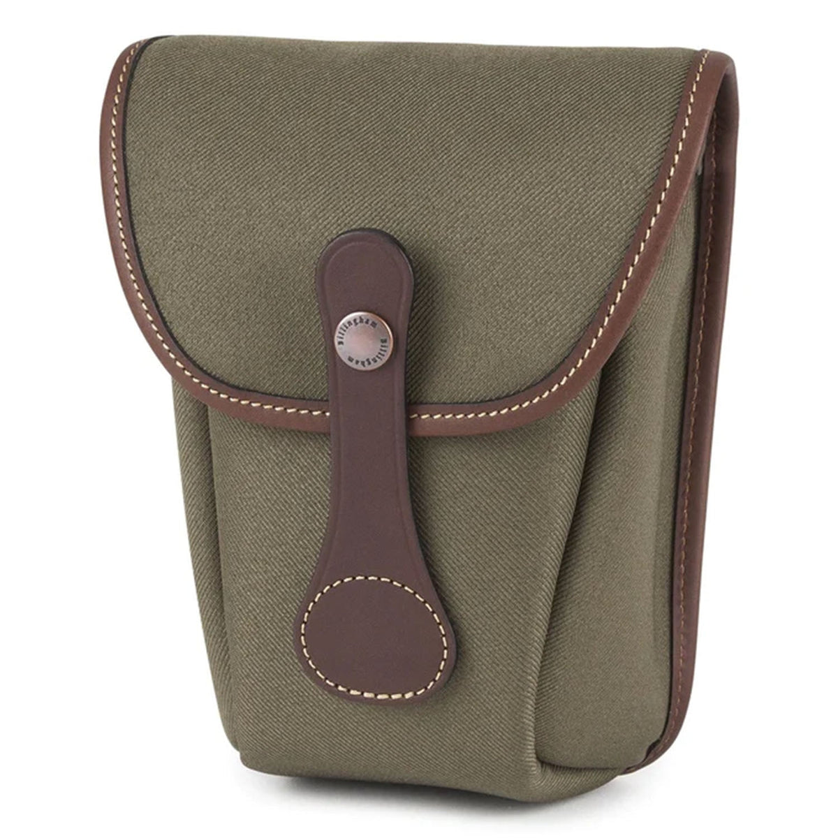 Billingham Avea 8 End Pocket - Sage Fibrenyte / Chocolate Leather