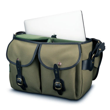 Billingham Hadley One - Sage Fibrenyte / Chocolate Leather