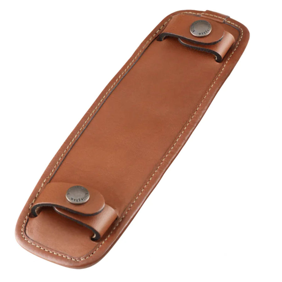 Billingham SP-50 Shoulder Pad - Tan Leather / Antique Studs